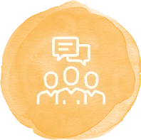 Advocacy icon yellow Advocacy icon yellow